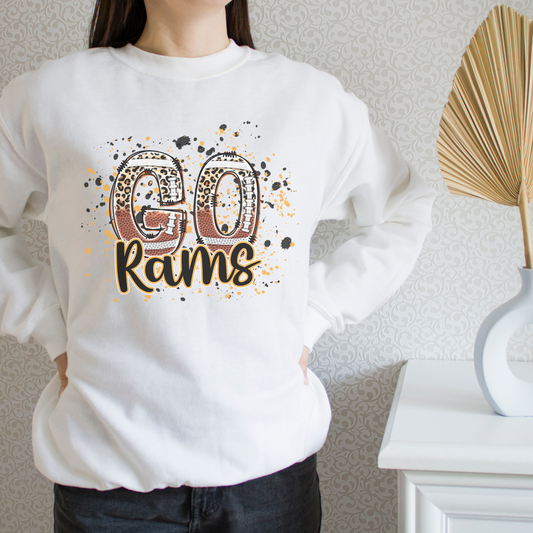 Go Rams Football Sweatshirt