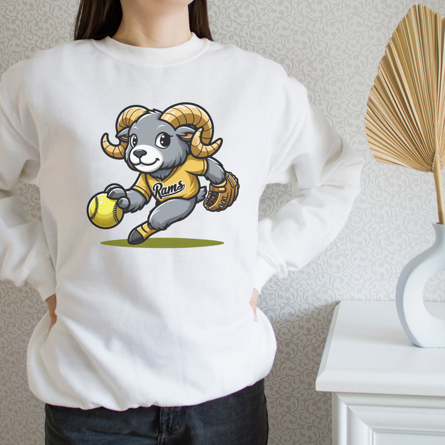 Rams Softball Sweatshirt