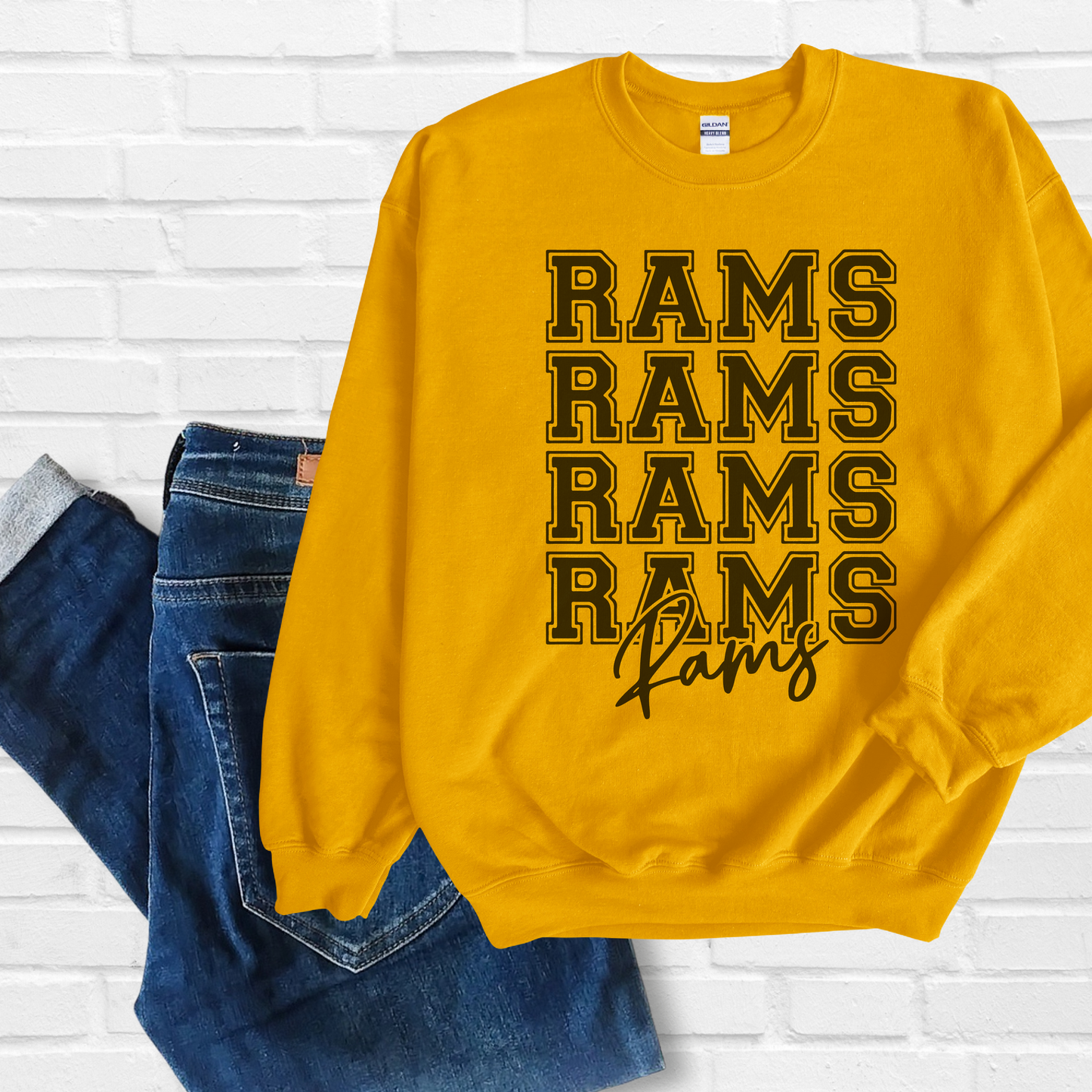 Stacked Rams Sweatshirt