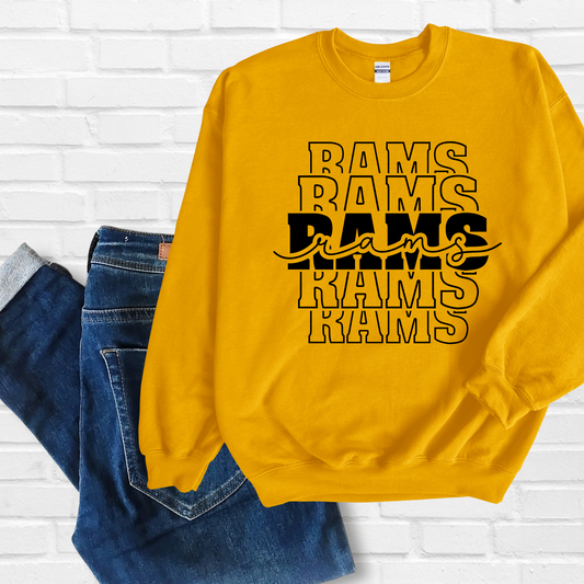 Escalating Rams Sweatshirt