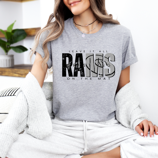 Rams Leave it All on the Mat T-shirt