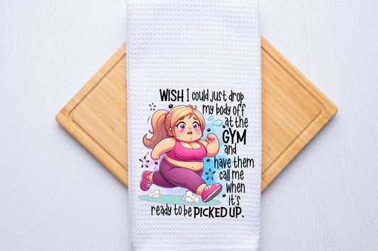Ready to be Picked Up - Kitchen Towel