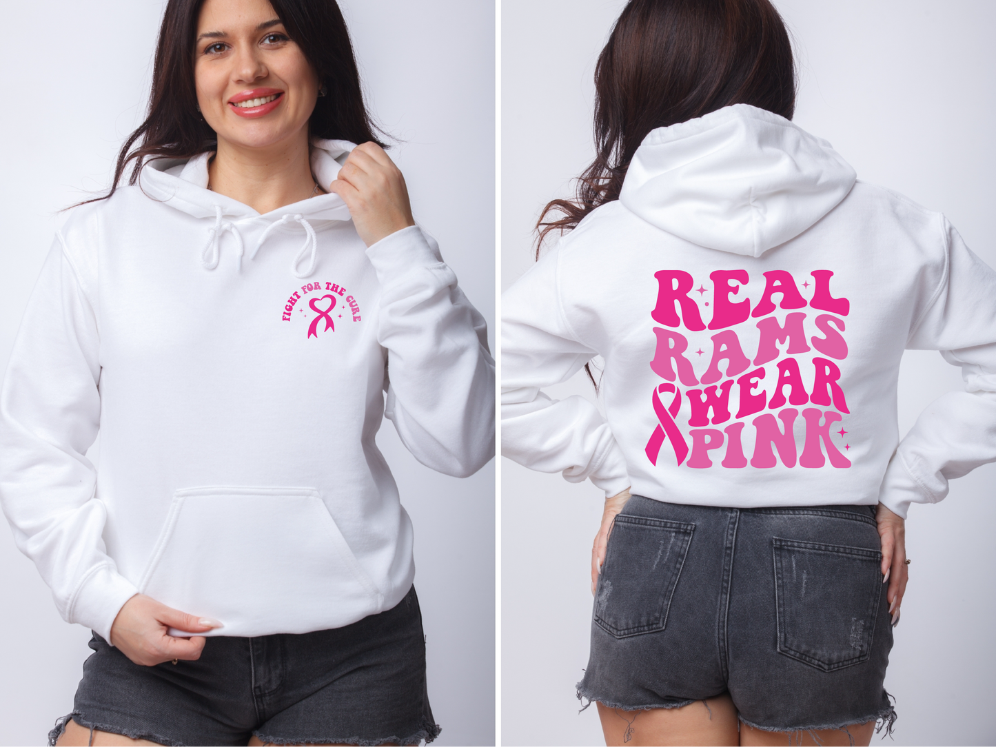 Real Rams Wear Pink Shirt - Tee or Sweatshirt