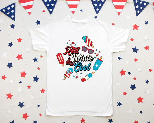 Red, White, and Cool T-shirt