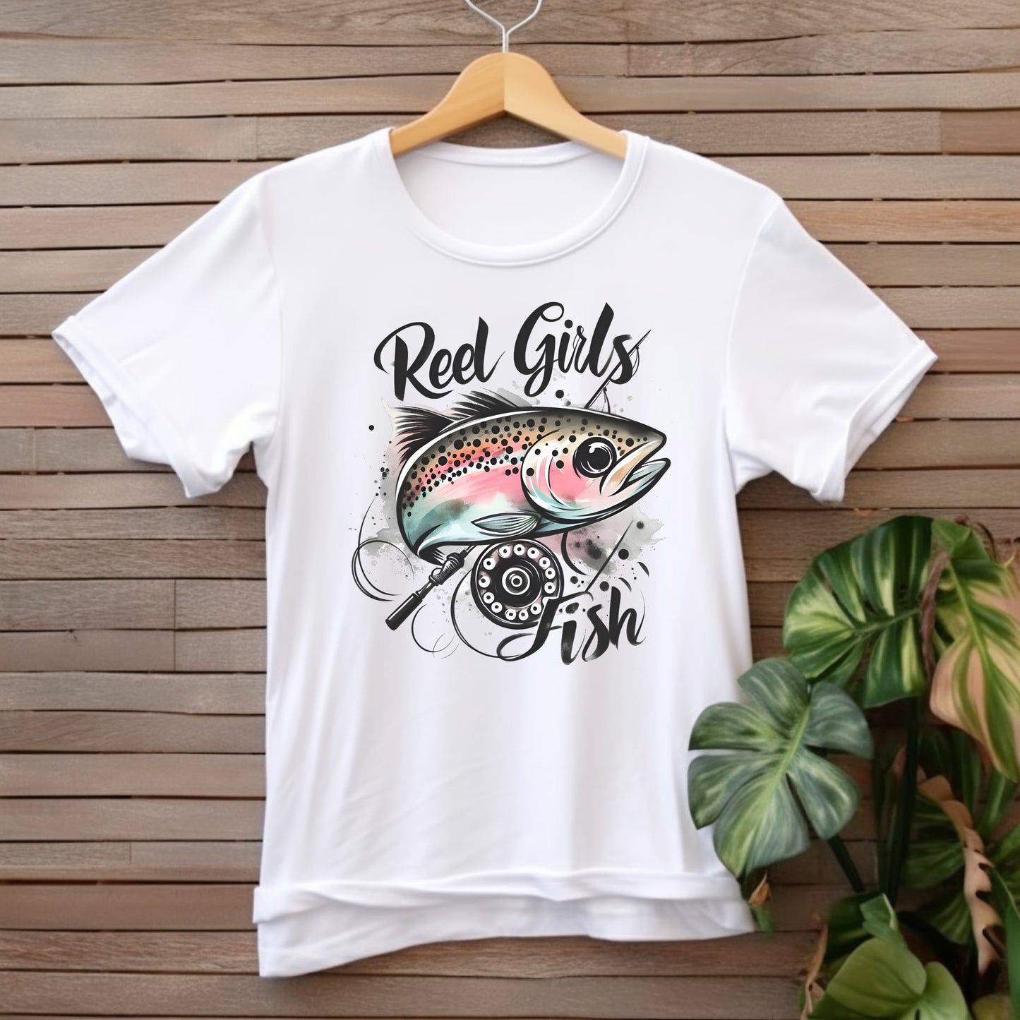 Reel Girls Fish T-shirt