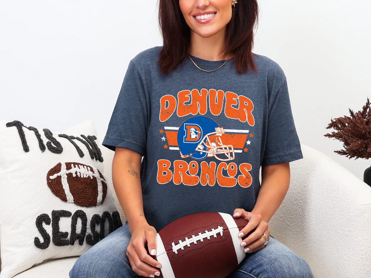 Retro Denver Broncos T-shirt