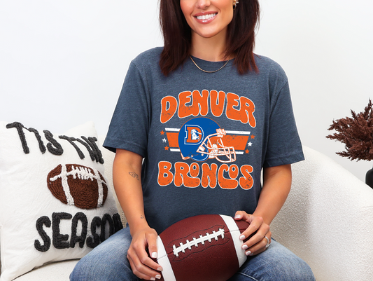 Retro Denver Broncos T-shirt