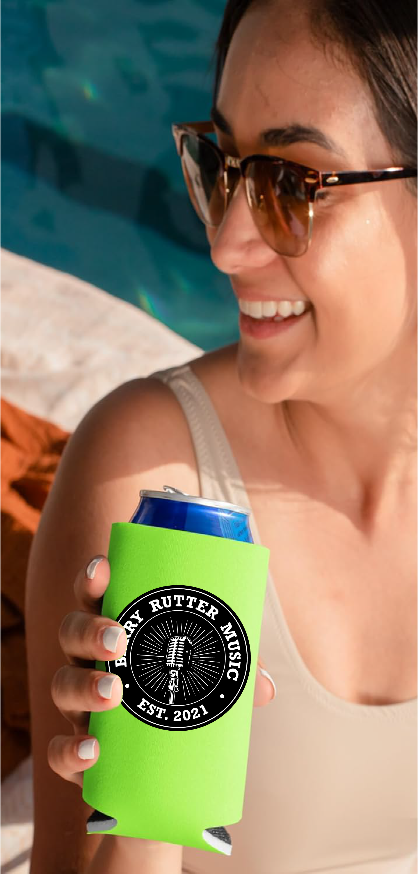Barry Rutter Music Koozies