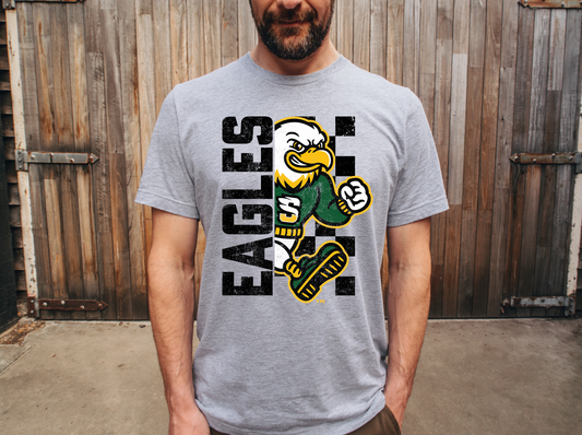 Saydel Eagles Half Checkered T-Shirt
