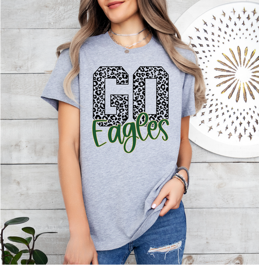 Go Eagles Leopard T-Shirt