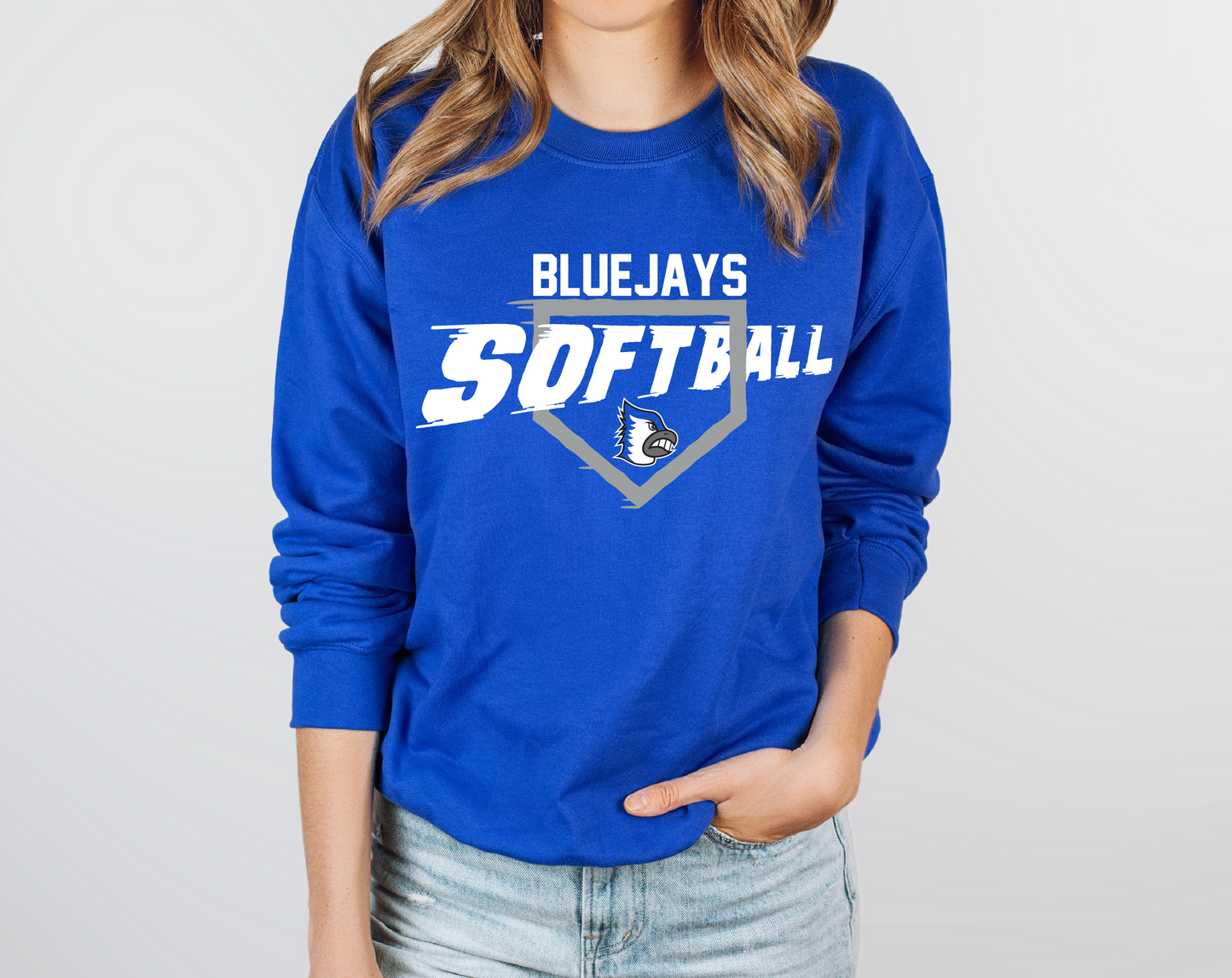 BF Bluejays Softball Slam Sweatshirt