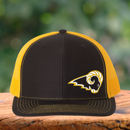 SEP Rams Black and Gold Trucker Hat