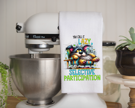 Selective Participation - Kitchen Towel