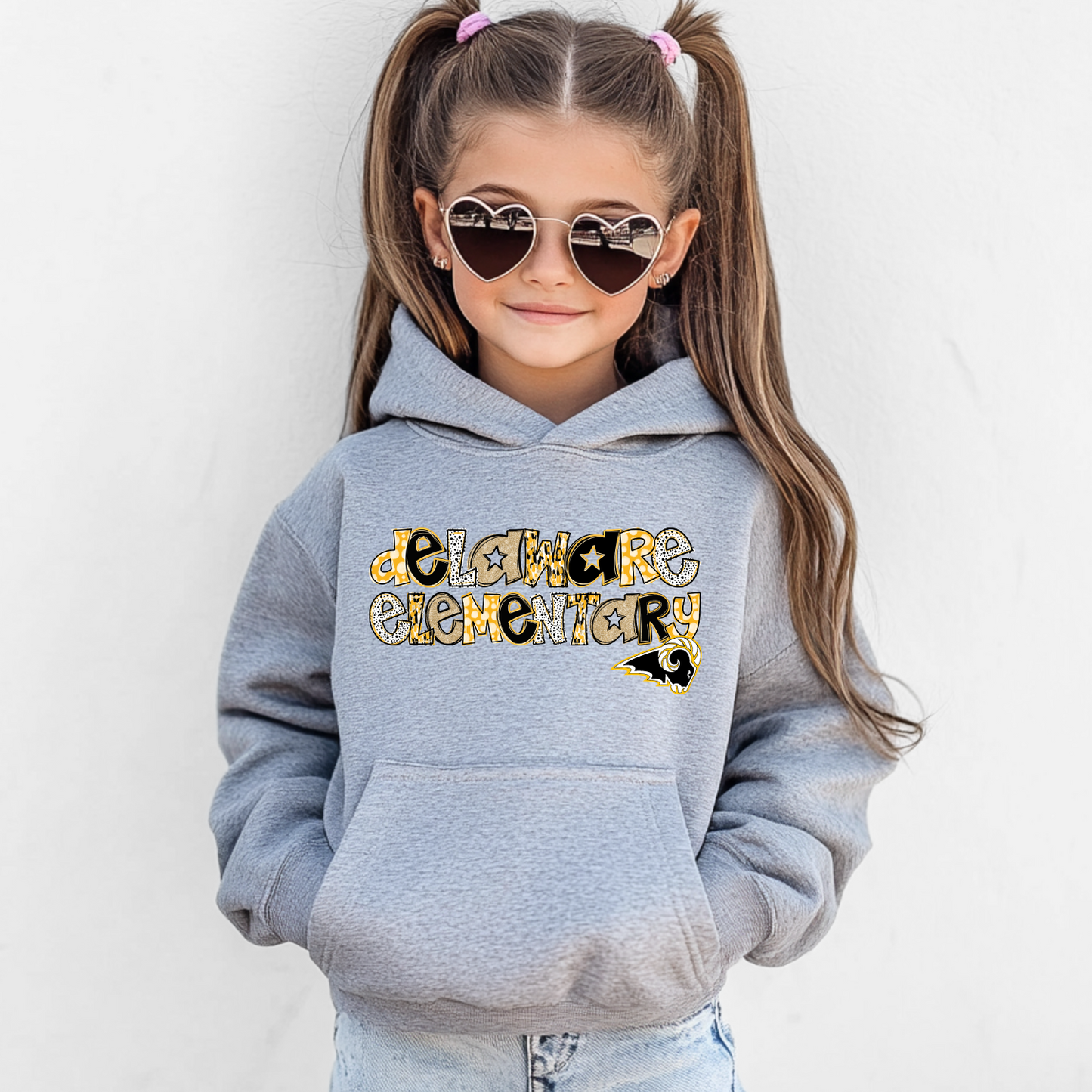 SEP School Specific Glitter Doodle Sweatshirt - All schools