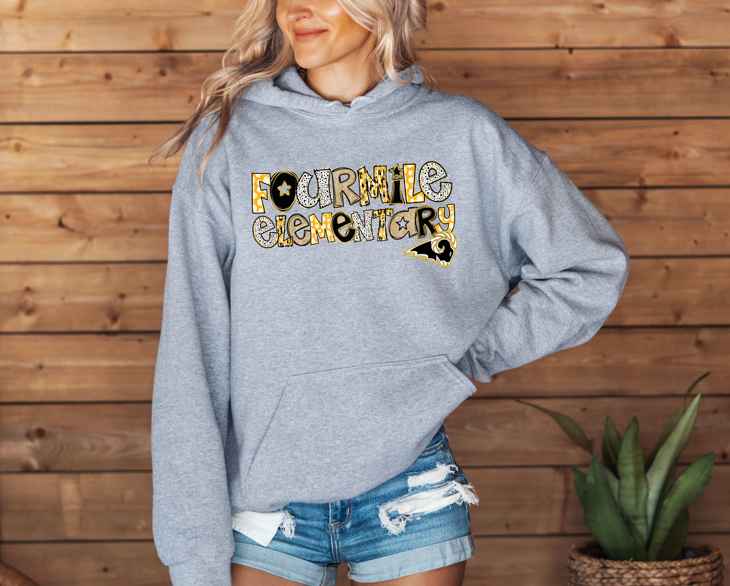 SEP School Specific Glitter Doodle Sweatshirt - All schools