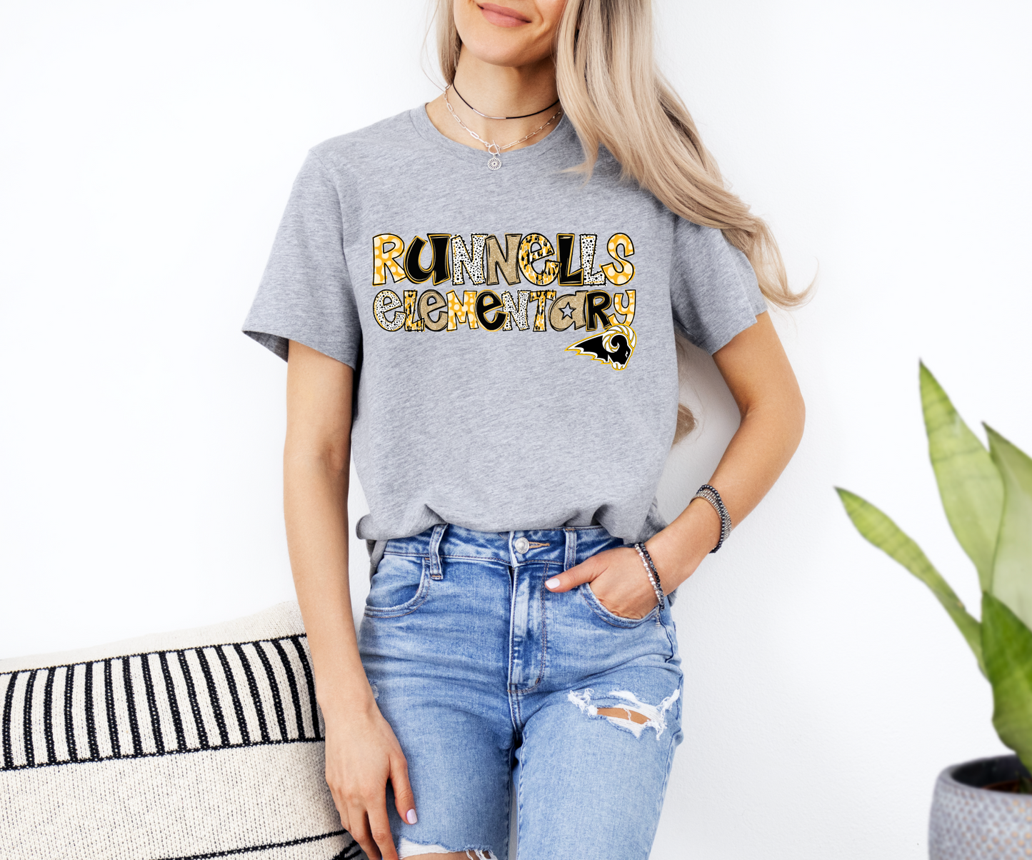 SEP School Specific Glitter Doodle T-Shirt - All Schools