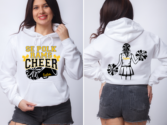 PERSONALIZED SEP Rams Cheer Sweatshirt