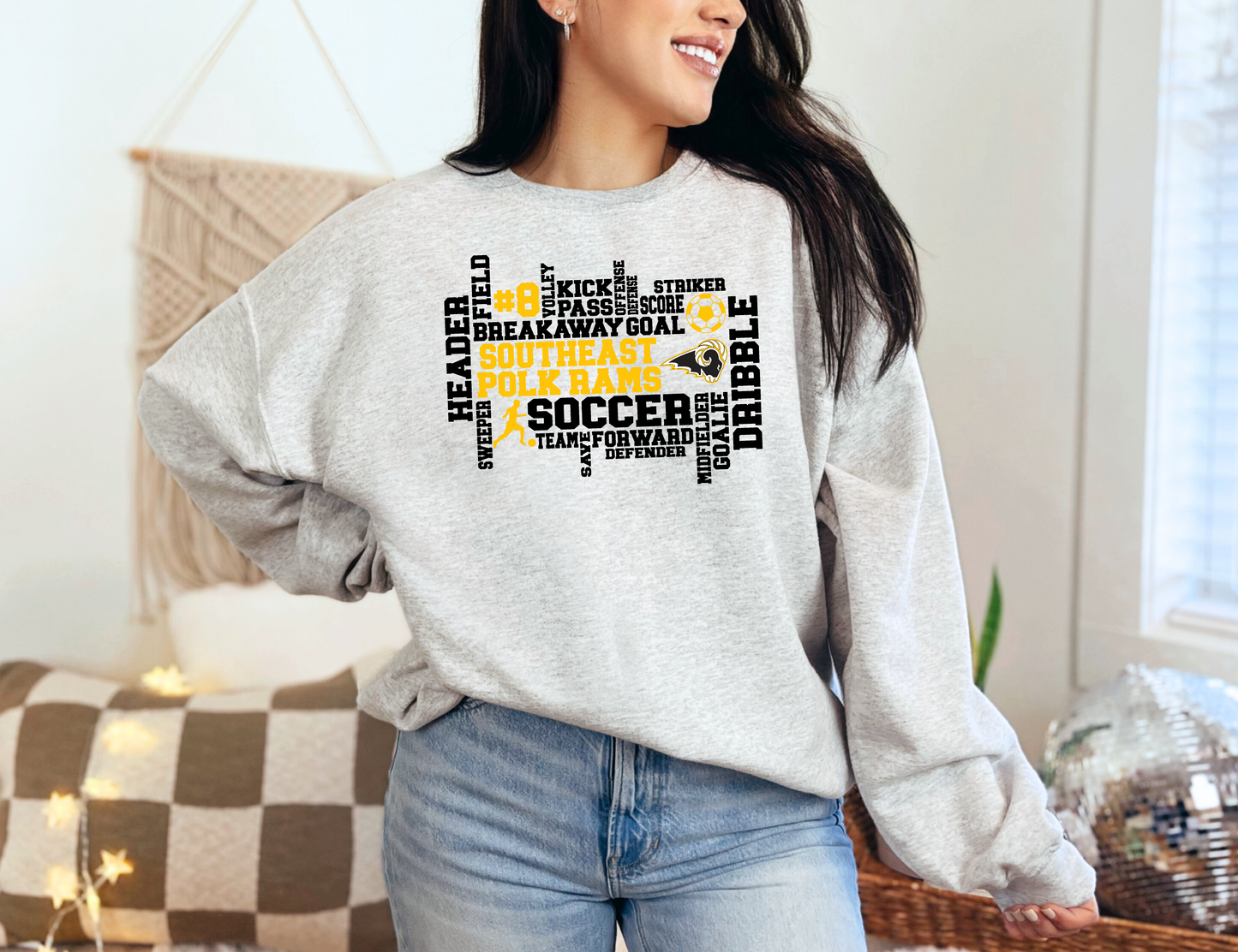 Soccer- Boys- SEP Rams Collage Sweatshirt