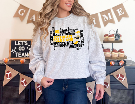Football SEP Rams Collage Sweatshirt