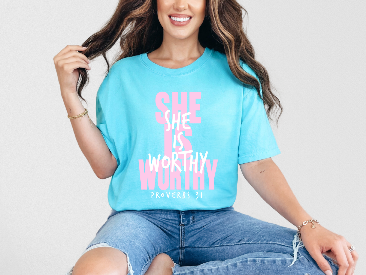 She is Worthy T-shirt