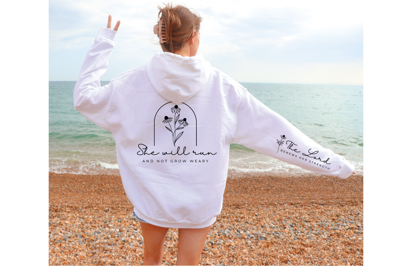 The Lord Renews Her Strength Sweatshirt