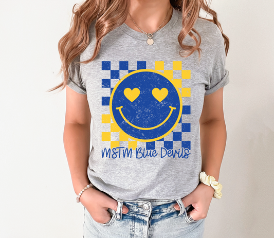 MSTM Blue Devils Smiley T-Shirt