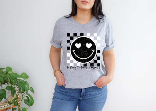 Ankeny Centennial Jaguars Smiley T-Shirt