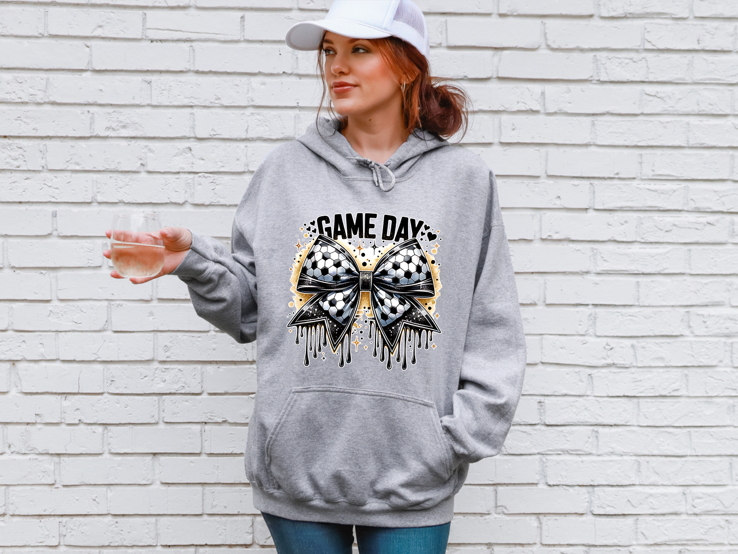 Soccer Game Day Drip Sweatshirt