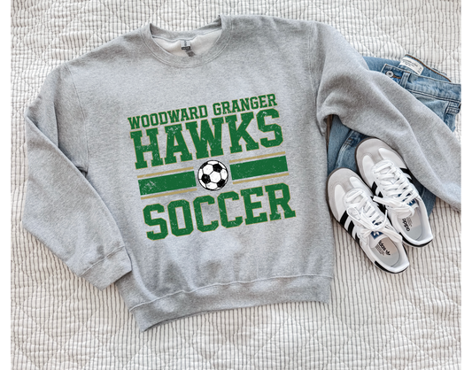 Woodward Granger Hawks Soccer Sweatshirt