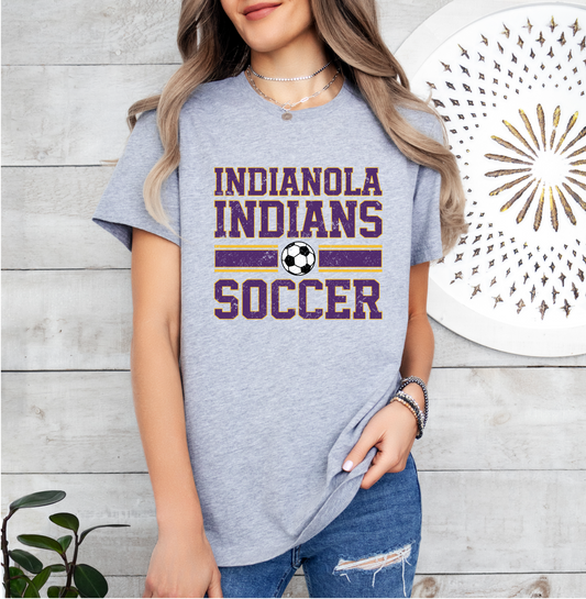 Indianola Indians Soccer T-Shirt