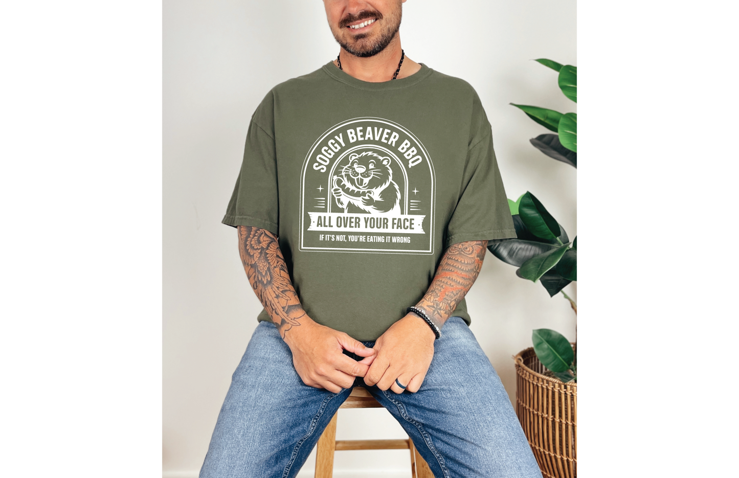 Soggy Beaver BBQ T-shirt