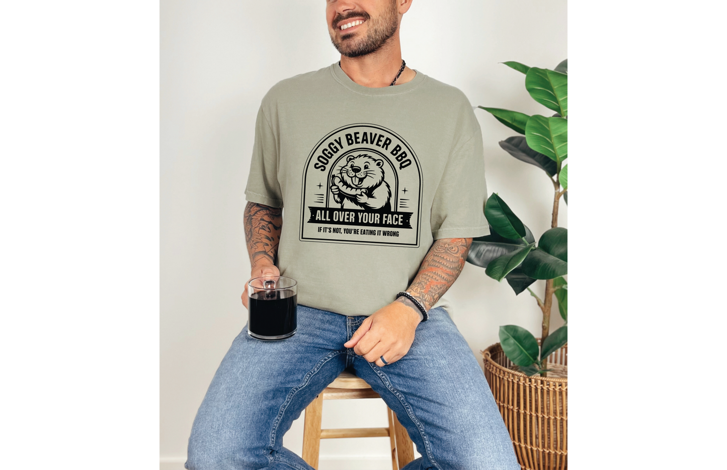 Soggy Beaver BBQ T-shirt