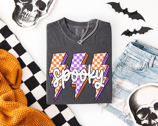 Spooky Neon Bolt T-shirt