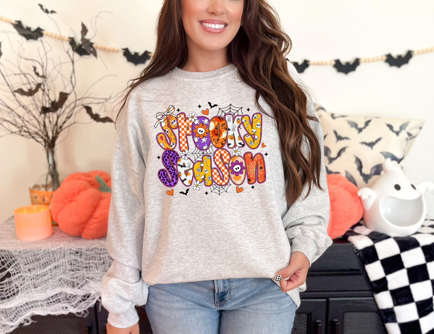 Spooky Season Doodle Sweatshirt