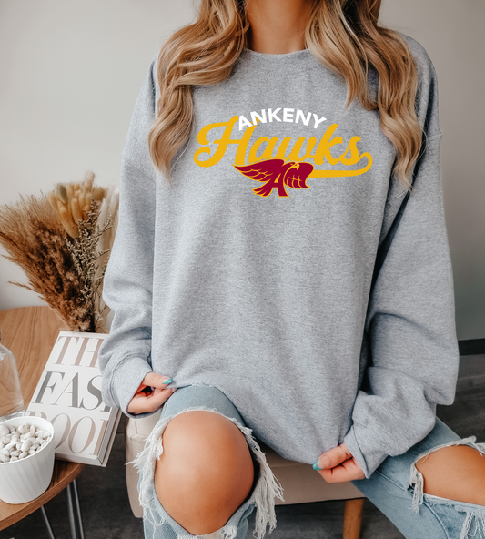 Vintage Ankeny Hawks Sweatshirt
