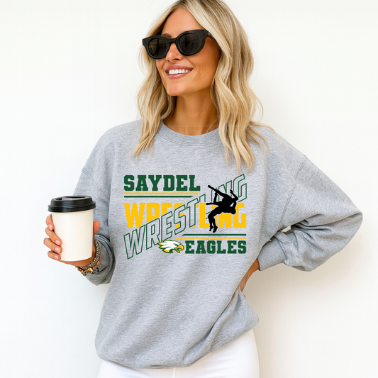 Saydel Eagles Wrestling Sweatshirt