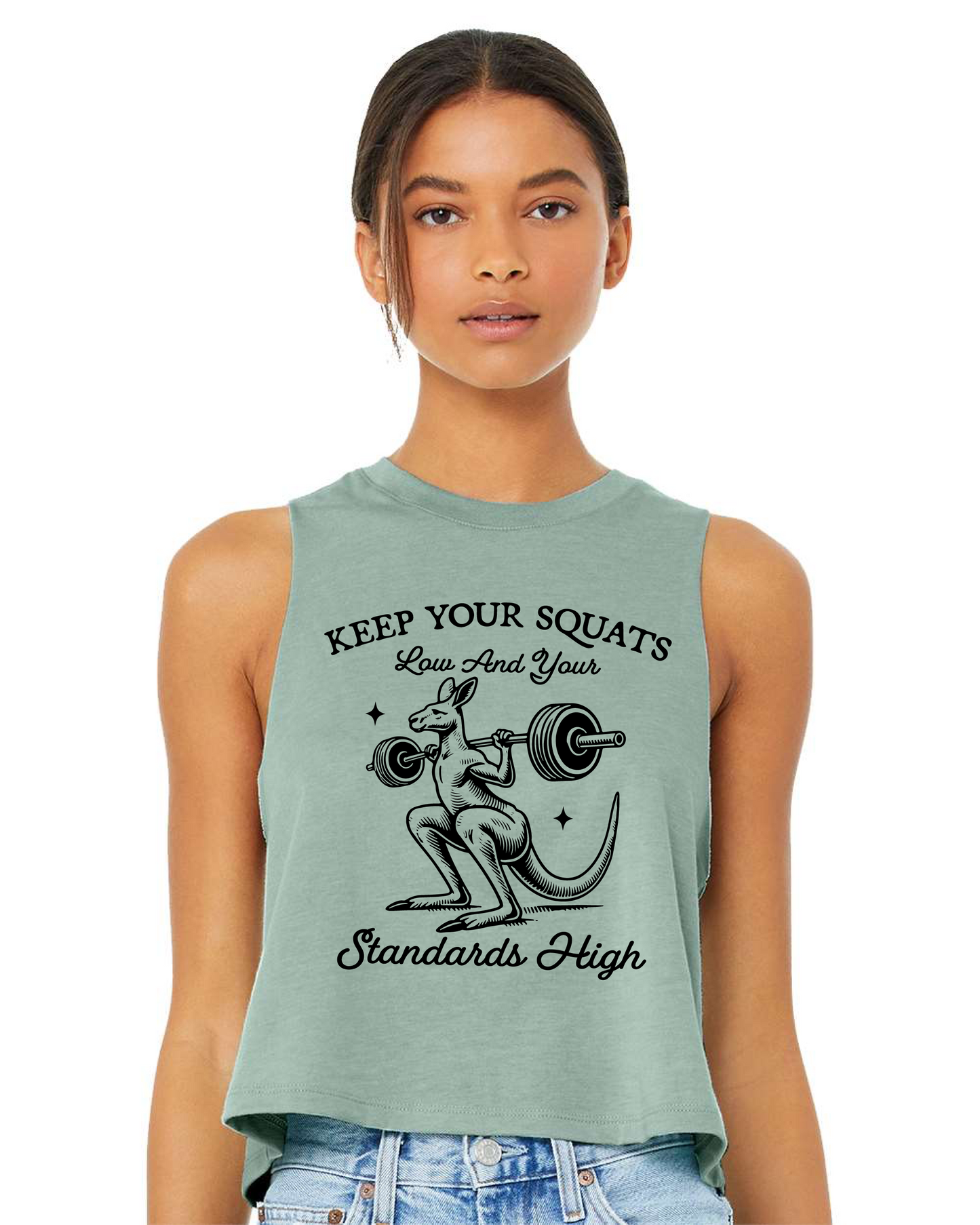 Keep Your Squats Low Tank