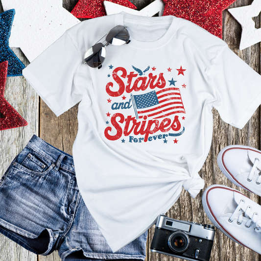 Stars and Stripes Forever T-shirt