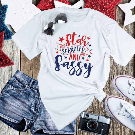 Star Spangled Sassy T-shirt