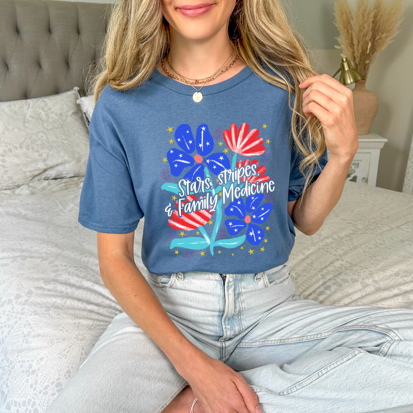 Stars, Stripes, and Family Medicine T-shirt