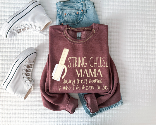 String Cheese Mama Sweatshirt