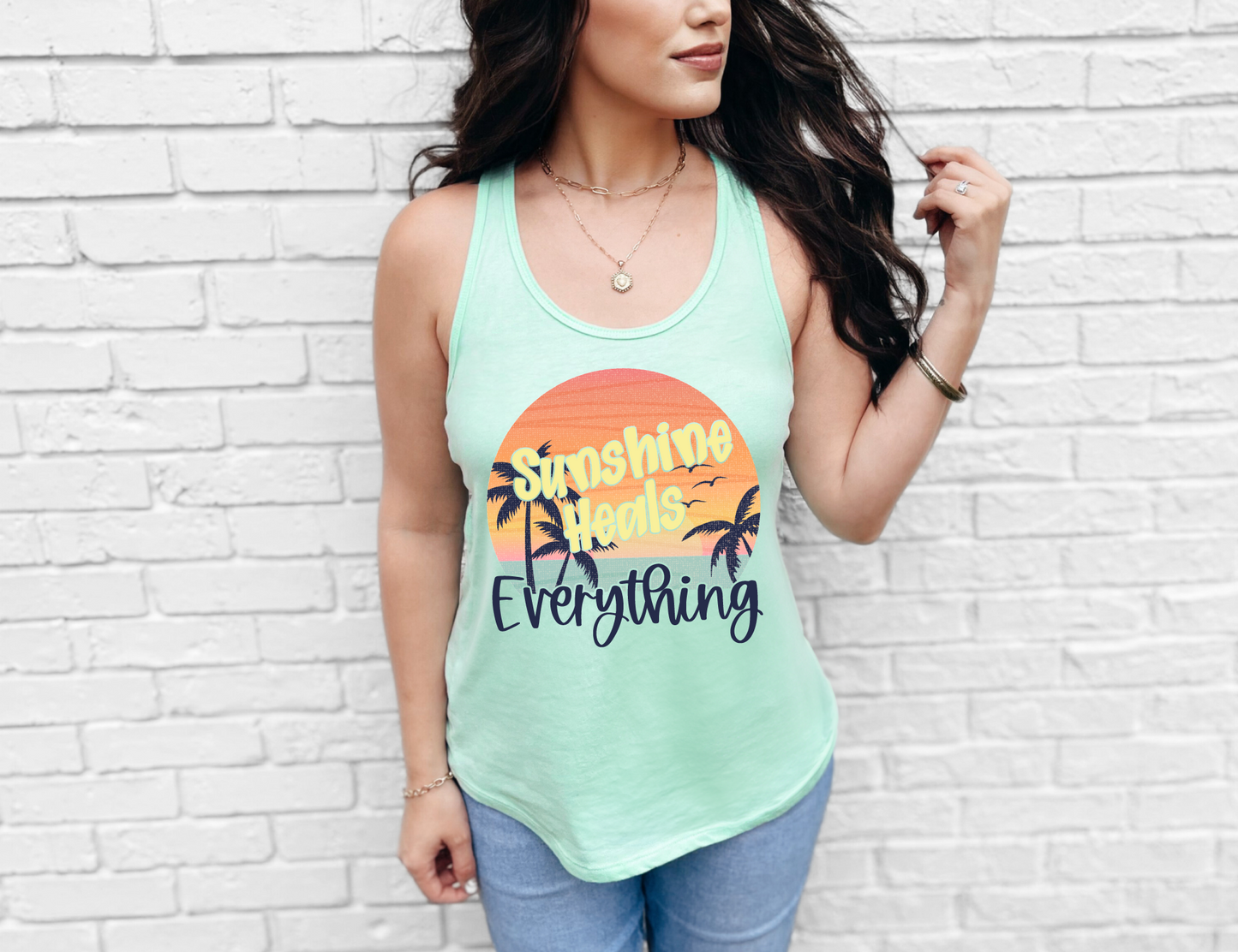 Sunshine Heals Everything Tank