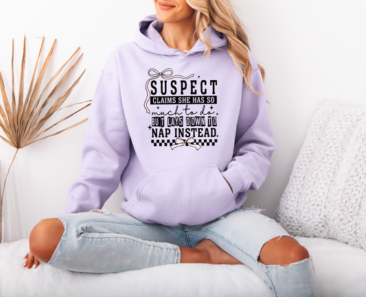 Suspect Naps Sweatshirt