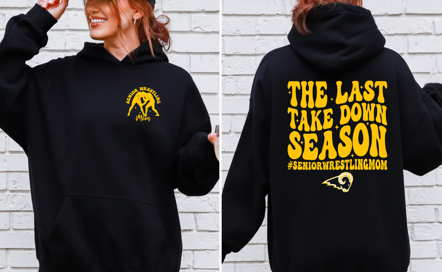 SEP Last Take Down Season Wrestling Sweatshirt
