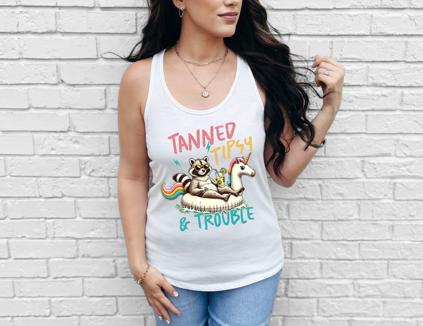 Tanned, Tipsy, and Trouble Tank