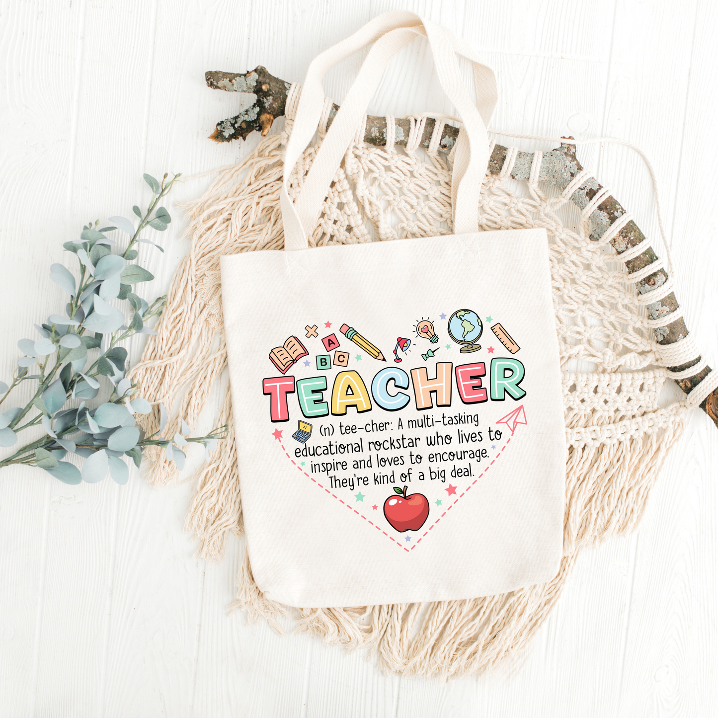 Teacher Tote Bag