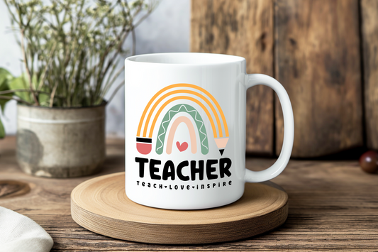 Teach, Love, Inspire Mug