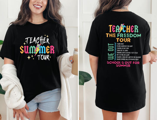 Teacher Summer Tour T-shirt