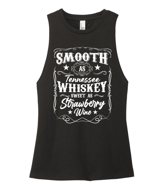 Smooth as Tennessee Whiskey Muscle Tank