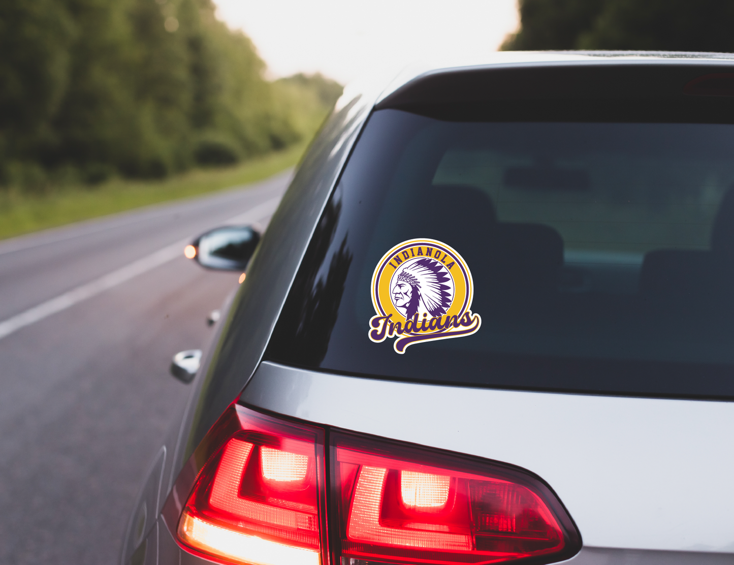 Indianola Indians Throwback Decal